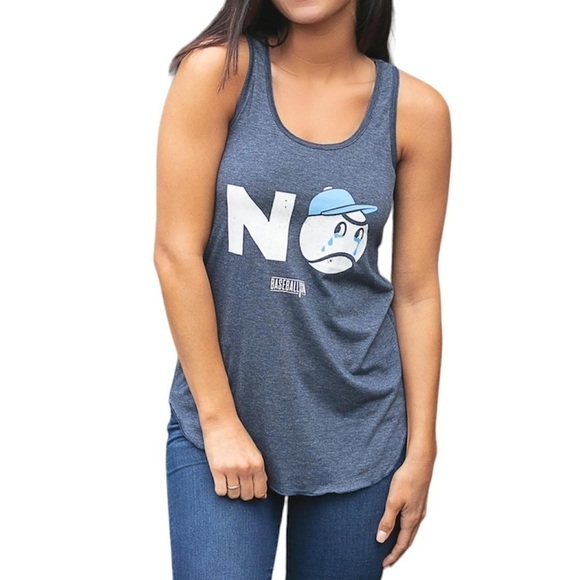 Baseballism NO CRYING Women’s Tank retired NWT XS - Picture 1 of 9